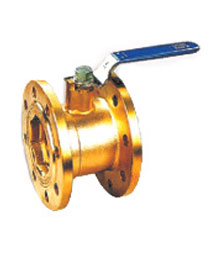 黃銅(tong)足通孔(kǒng)法蘭球(qiu)閥