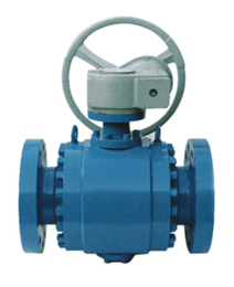 鍛鋼固(gu)定式球(qiú)閥