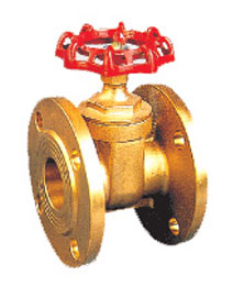 黃銅法蘭閘(zhá)閥